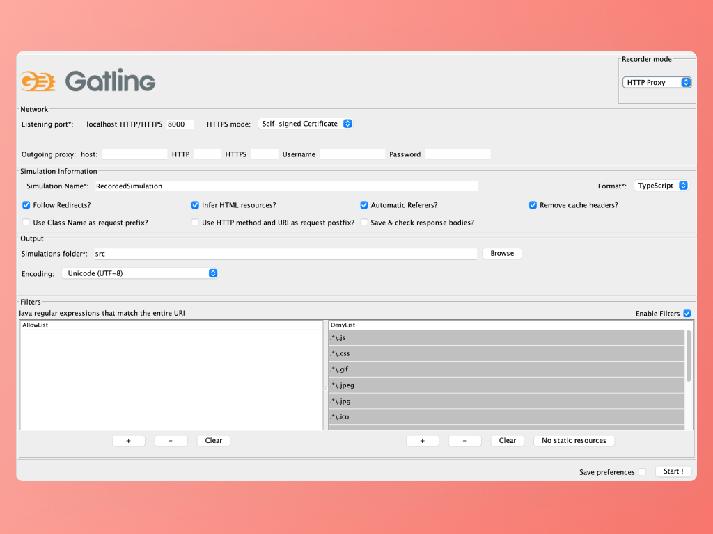 Feature 2 - HTTP Recorder